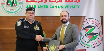الجامعة العربية الأمريكية والدفاع المدني يوقعان اتفاقية تعاون لتعزيز السلامة العامة