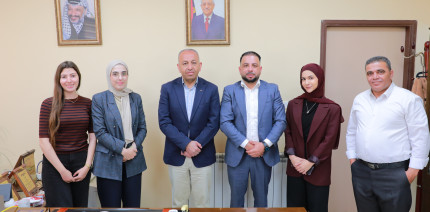 وفد من الجامعة يزور محافظة سلفيت ومديرية تربية سلفيت بهدف تعزيز التعاون المشترك