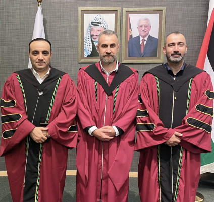 مناقشة رسالة ماجستير في العلوم الجنائية للطالب عيد خميس احمد