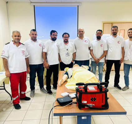 مركز القلب بالجامعة العربية الأمريكية يؤهل ستة مدربين مرخصين في الإنعاش القلبي المتقدم بدعم من أطباء بلا حدود – فرنسا