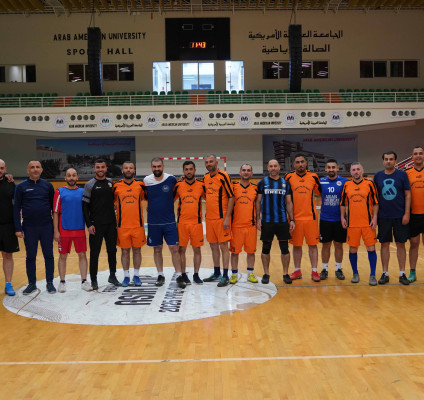 الجامعة العربية الامريكية تستضيف منتخب معلمي التربية الرياضية في مديرية قباطية بلقاء تعارفي على كلية علوم الرياضة