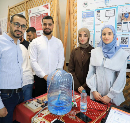 من مقاعد الدراسة الى خدمة المجتمع  : “E-FAQQUA” مشروع لطلبة من كلية الهندسة في الجامعة العربية الأمريكية يتحول إلى إنجاز رقمي في مجلس قروي فقوعة