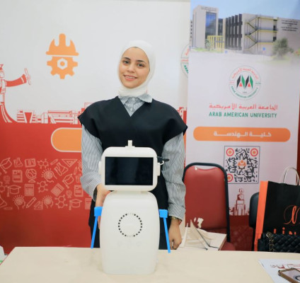 طلبة في كلية الهندسة في الجامعة العربية الأمريكية يبتكرون نظاما تفاعليا داعما لأطفال التوحد