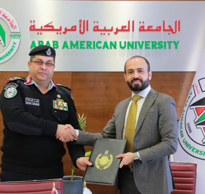 الجامعة العربية الأمريكية والدفاع المدني يوقعان اتفاقية تعاون لتعزيز السلامة العامة