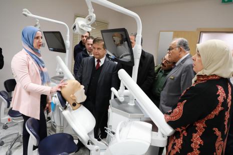 The Opening of the University’s Medical Center at Ramallah Campus
