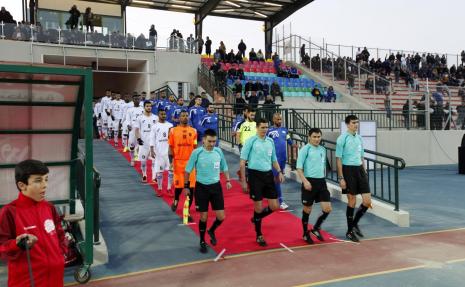 Hilal Al-Quds and Omani Al-Suwaiq Match in the AFC Cup 2018