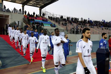 مباراة نادي هلال القدس مع نادي السويق العماني ضمن تصفيات كاس اسيا للأندية 2018
