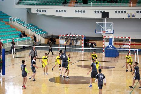 Photos of the Match That Gathered the University Team With Al-najah University Team of Volleyball League Championship for Palestinian Universities for the Year 2018