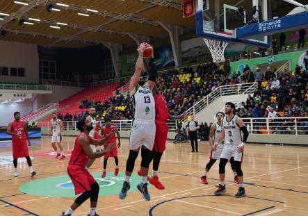 AAUP Hosted the International Basketball Game between the Palestinian Team and Sri Lanka Team among Asia Basketball Qualifiers 