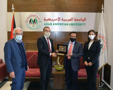 The Italian Consul General Visits AAUP – Ramallah Campus