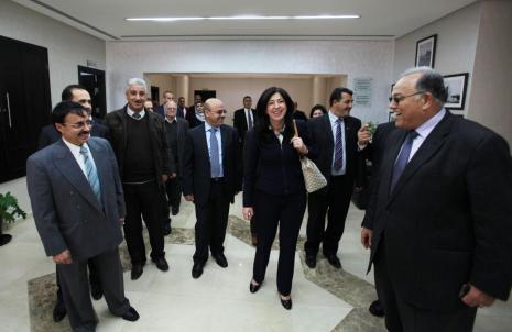 Her Excellency the Minister of National Economy Ms. Abeer Awdeh Visit