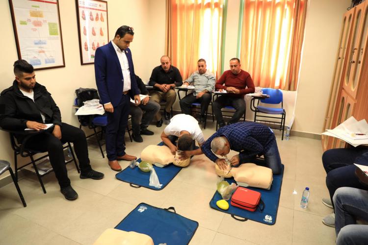 AAUP Organizes a CPR Training for Police Authority