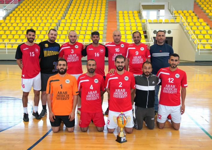 A Friendly Match Between AAUP Employee Team and Directorate of Education Employee Team in Tulkarm