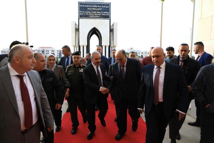 The Palestinian Prime Minister- Dr. Mohammad Ishtayyeh Visits Arab American University