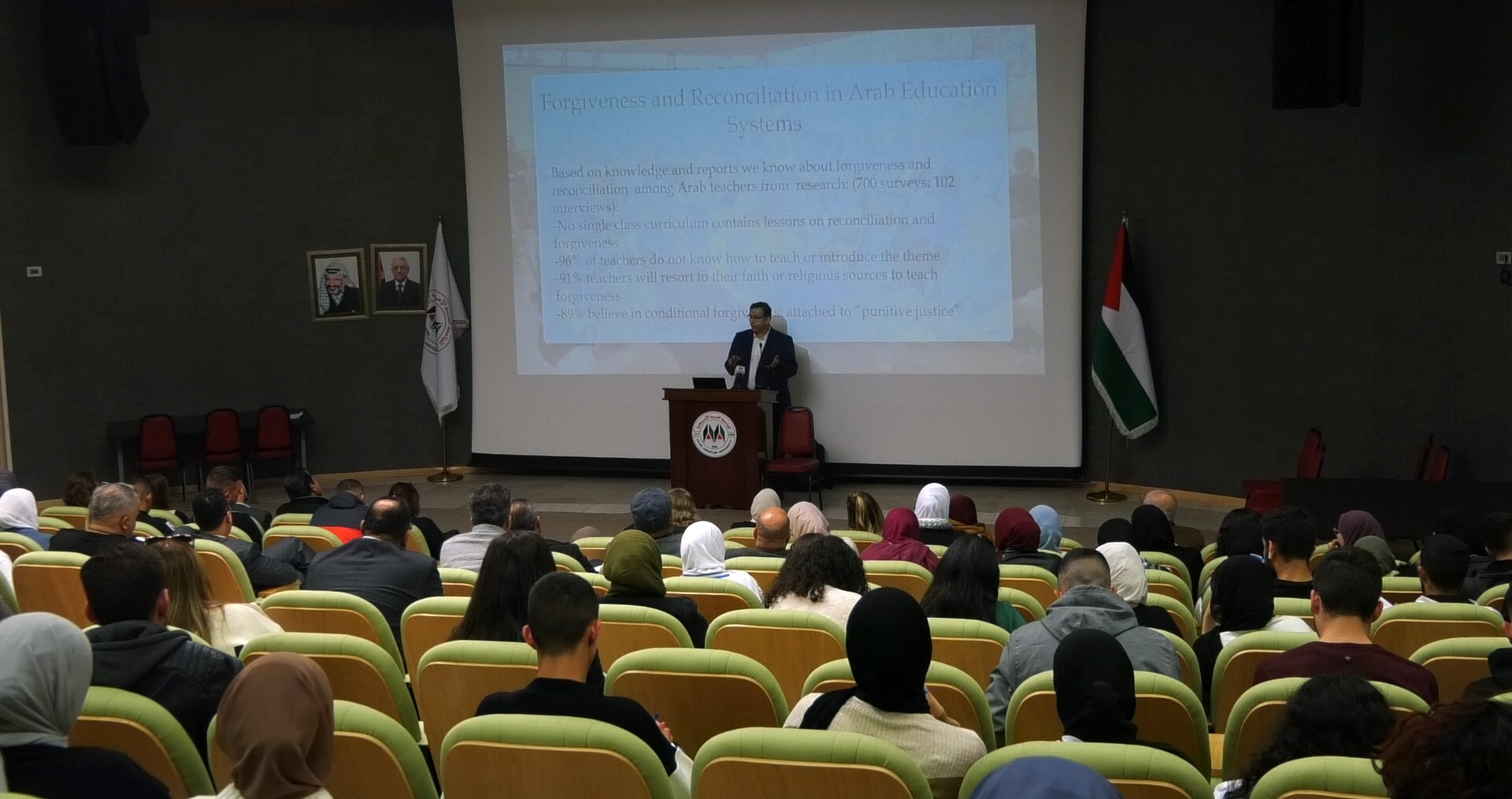 الجامعة العربية الأمريكية تنظم ندوة بعنوان "بحوث التسامح والمصالحة في النظام التعليمي العربي"
